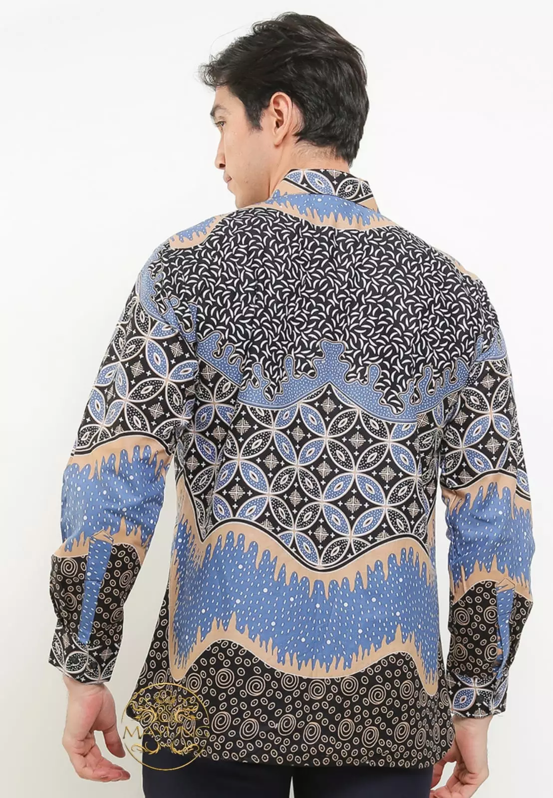 Jayadipa Kemeja Batik Pria Premium Slimfit Modern Lengan Panjang