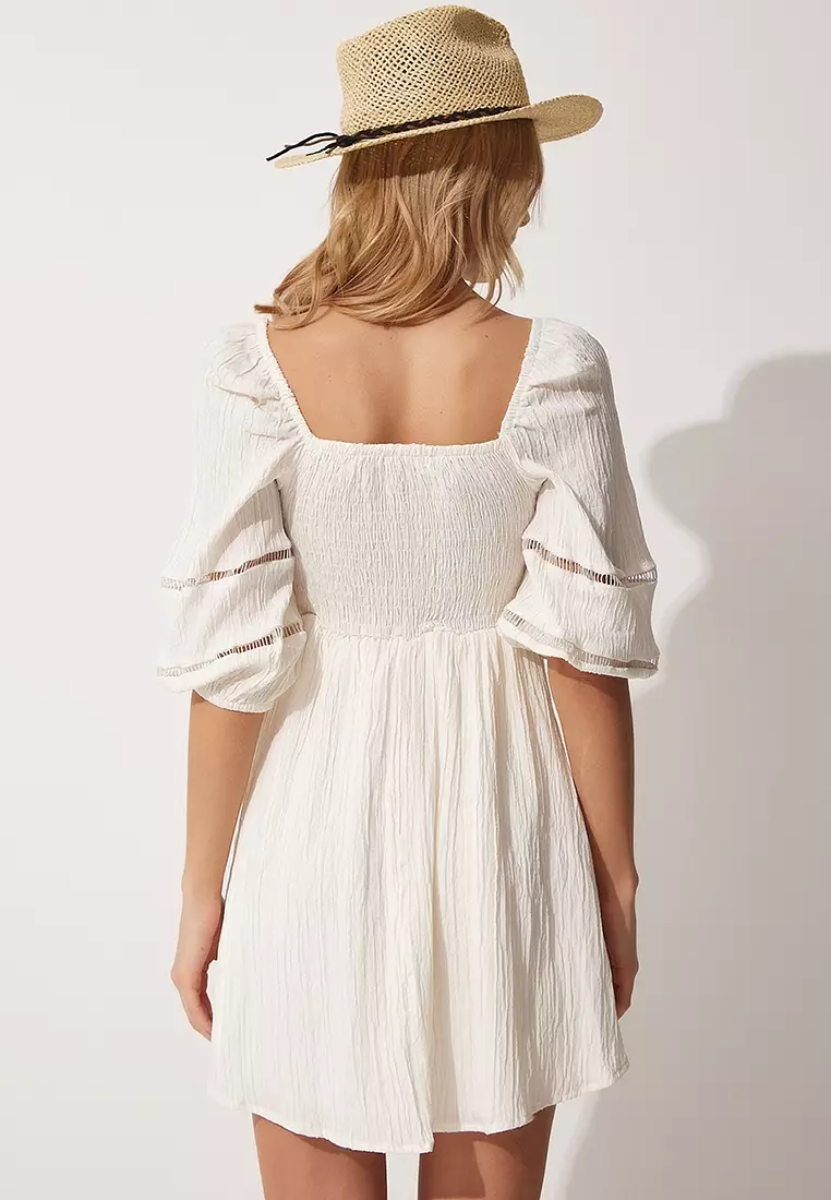 Happiness Istanbul 3 4 Sleeves Summer Dress 2023 Buy Happiness