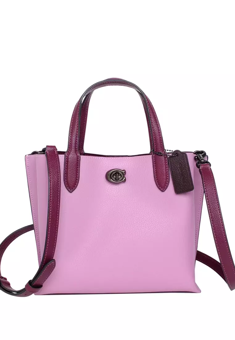 Coach deals purple tote