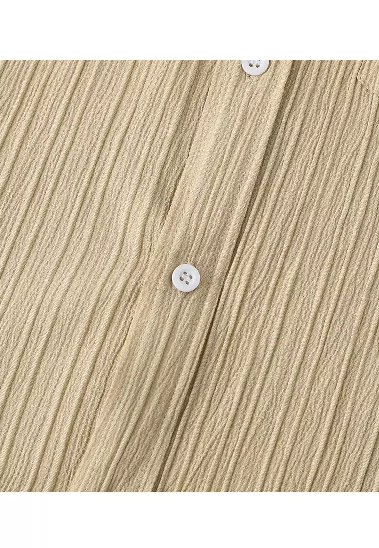 Turn-down Collar Striped Shirt YL-A90