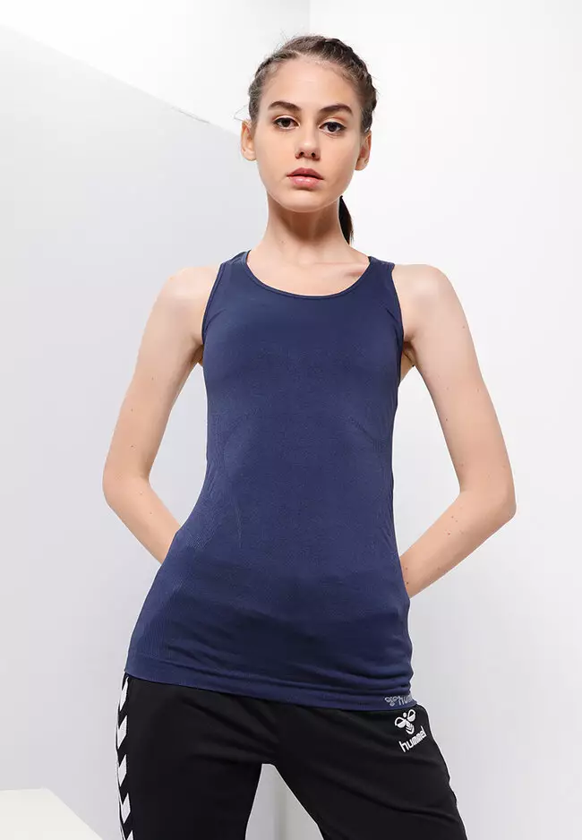 Hummel Tif Seamless Sleeveless T-shirt M : : Fashion