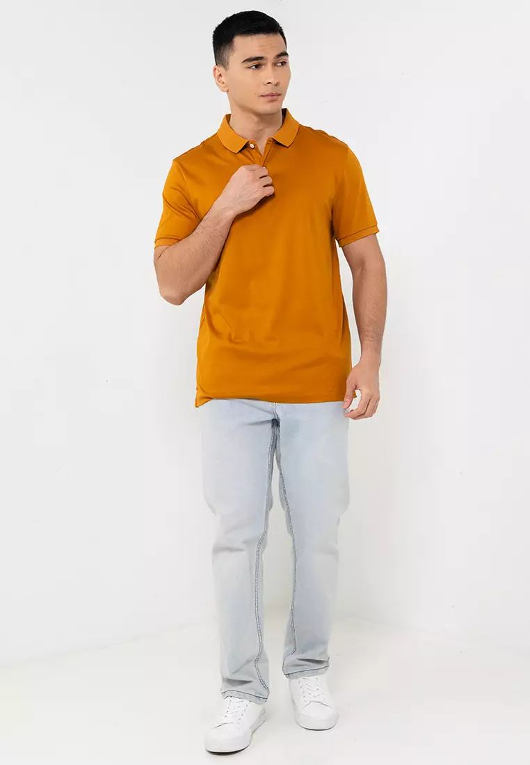 Men's Liquid Touch Short Sleeve Slim Polo 01012291