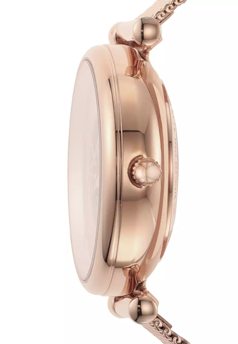 Fossil Carlie Rose Gold Watch ME3175