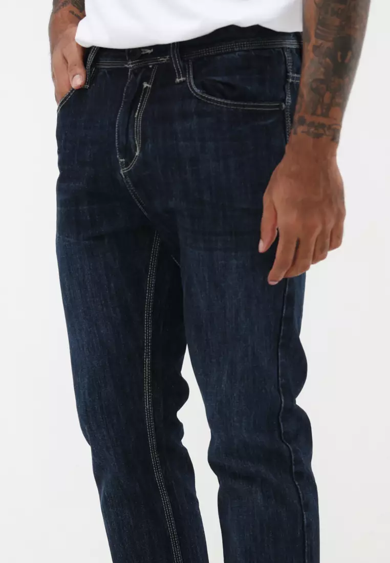 Denim Long Pants Regular Fit