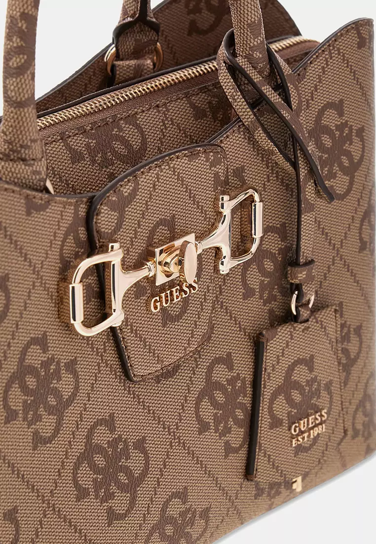 Janie Logo Girlfriend Satchel Bag