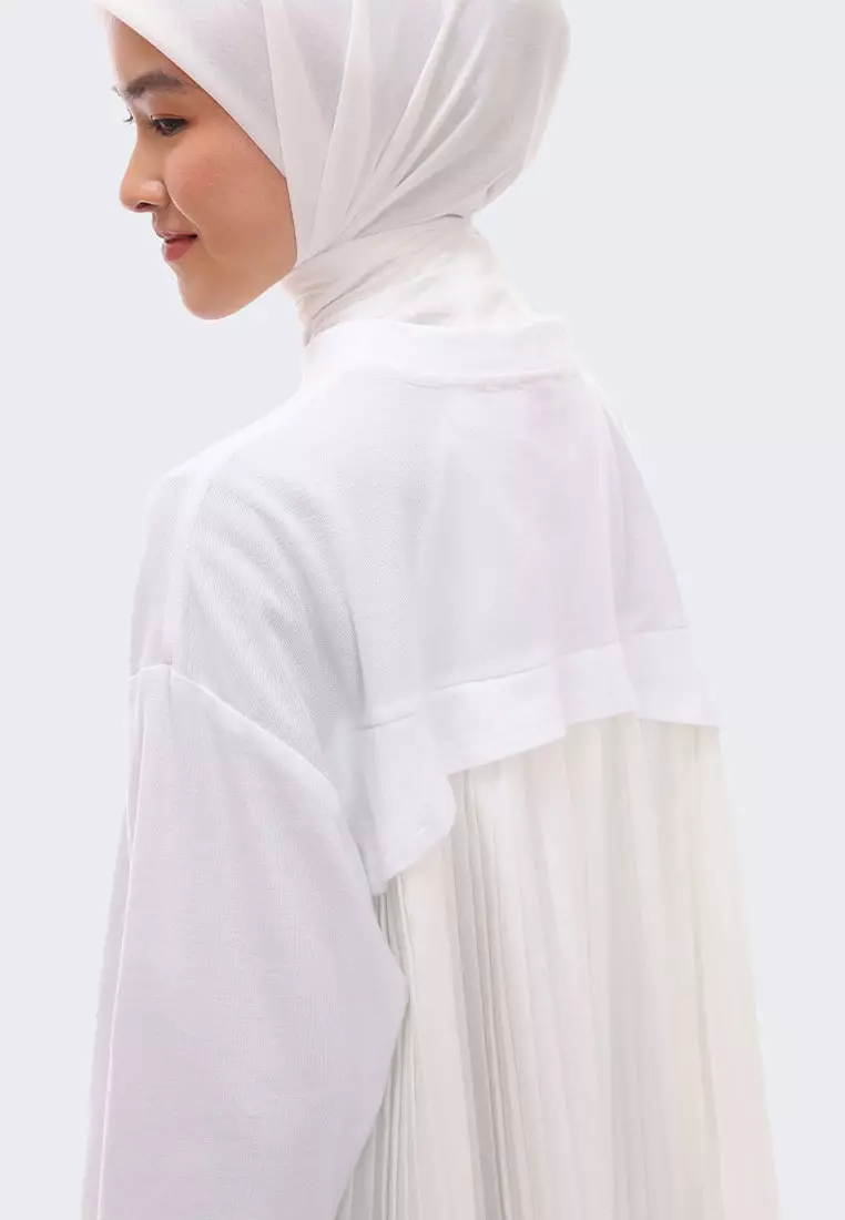 Ria Miranda White Guilin Top