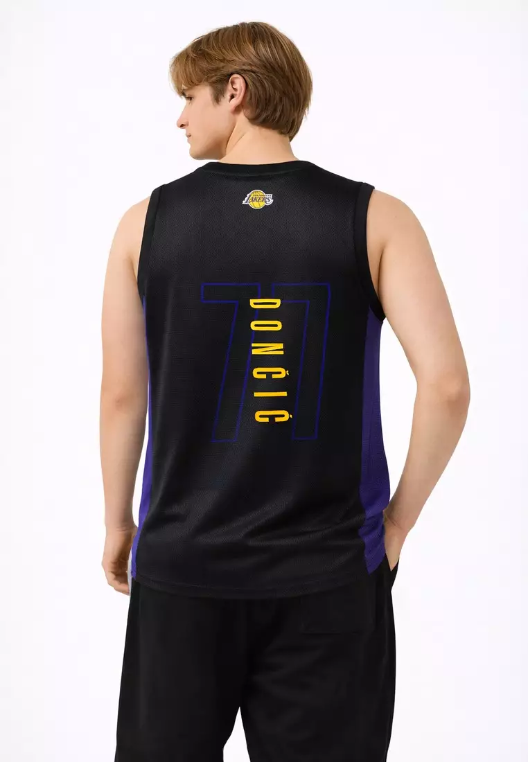 #77 Luka Doncic Los Angeles Lakers Tank Top For Men Basketball Jersey for Men Box Out Collection [N6Q1]