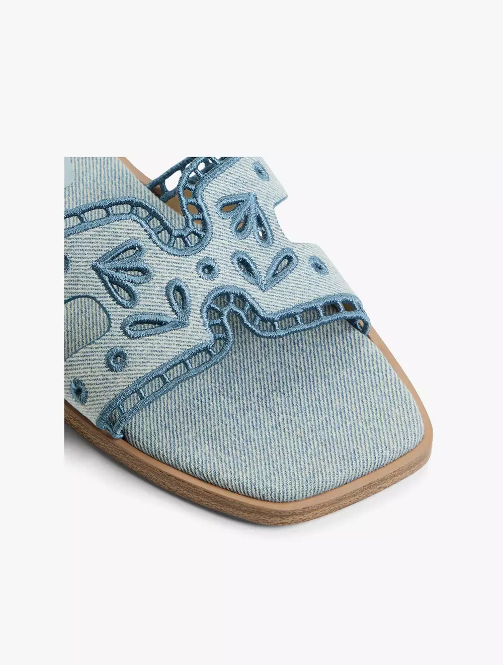 Aldo Itsandal Women's Flat Sandals - Denim