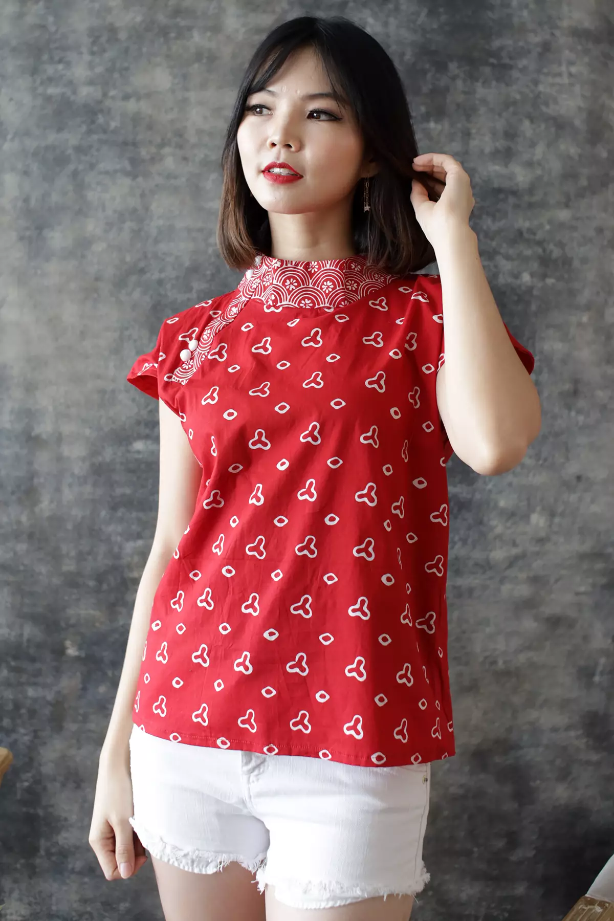 Nareswari Jumputan Batik Blouse