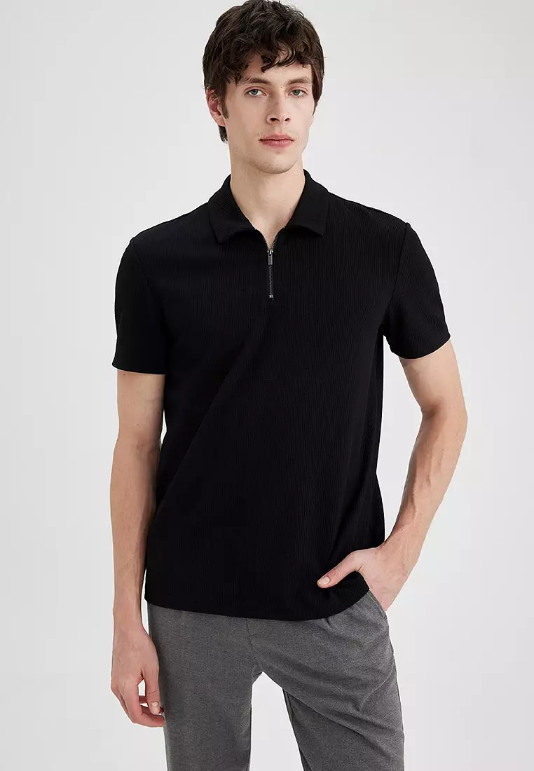 Zip Polo Shirt