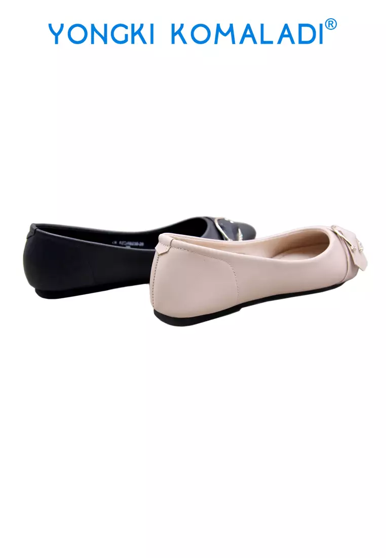 YONGKI KOMALADI CARLA FLATSHOES LADIES OL-ASDR8238-24 BEIGE