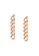 CELOVIS gold CELOVIS - Lysandra Chunky Chain Link Dangle Earrings in Rose Gold 25A4CAC98F11D9GS_1
