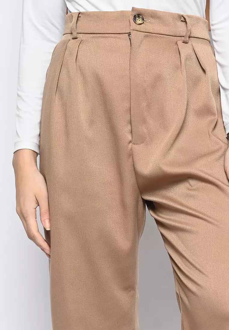 Lucina Baggy Pant Mocca