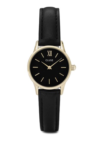 La Vedette CL50012 奢華真皮帶圓錶, 錶類esprit手錶專櫃, 飾品配件