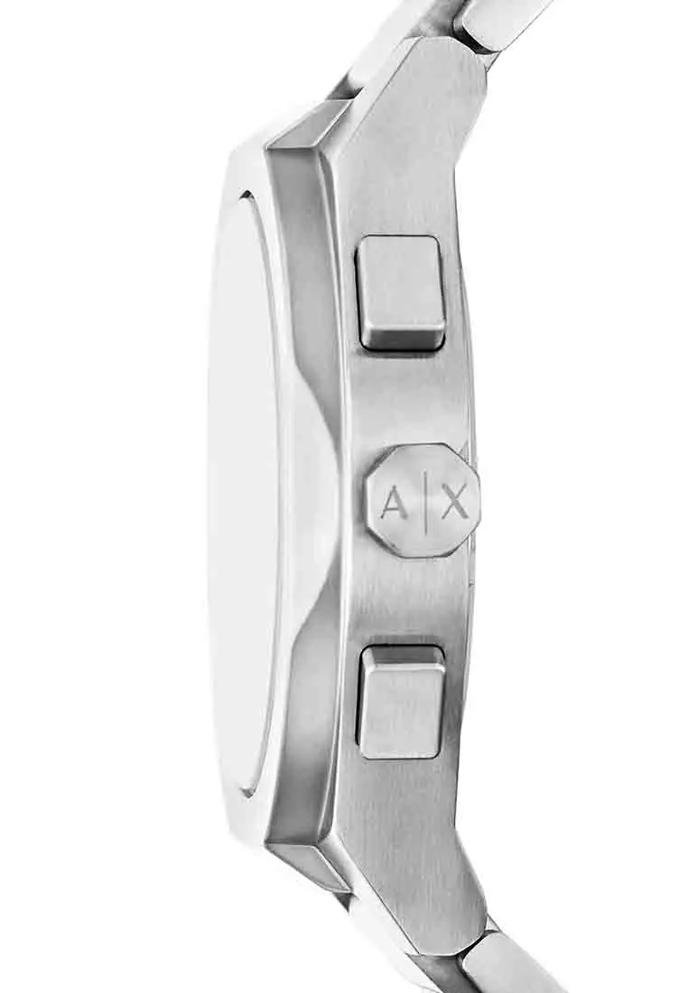 Rafael Silver Stainless Steel Watch Ax4186