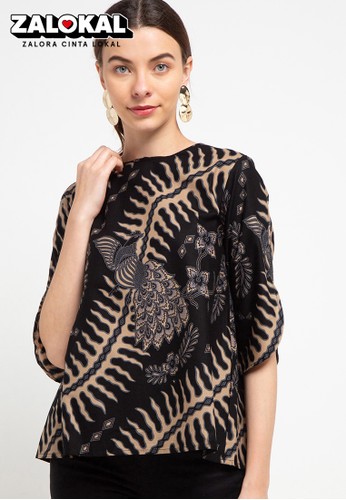 Jual Rianty Batik  Blouse  Leandra Original ZALORA  Indonesia
