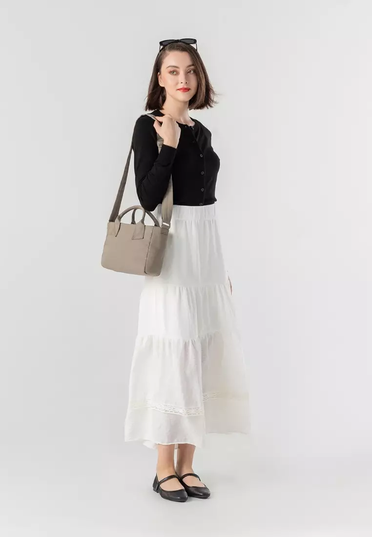 Poofah Mini Tote Bag - Mocha