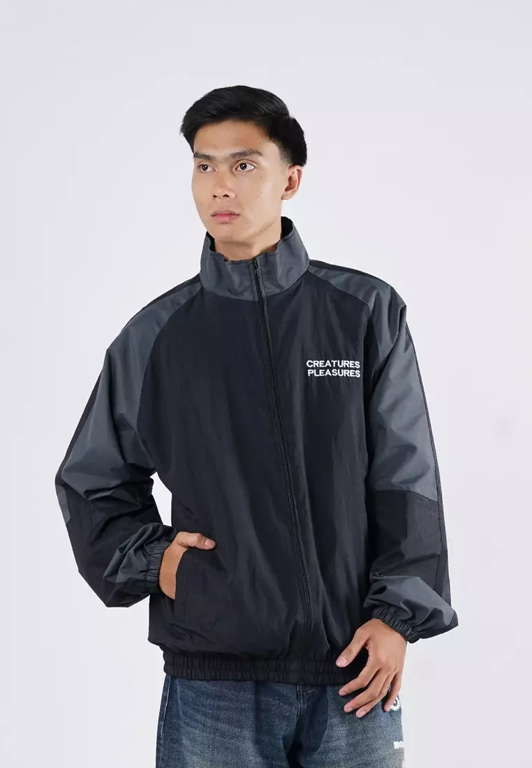 Moutley Men's Tracksuit Jacket Regular Fit Taslan Crinkle Hyuko OL-040725