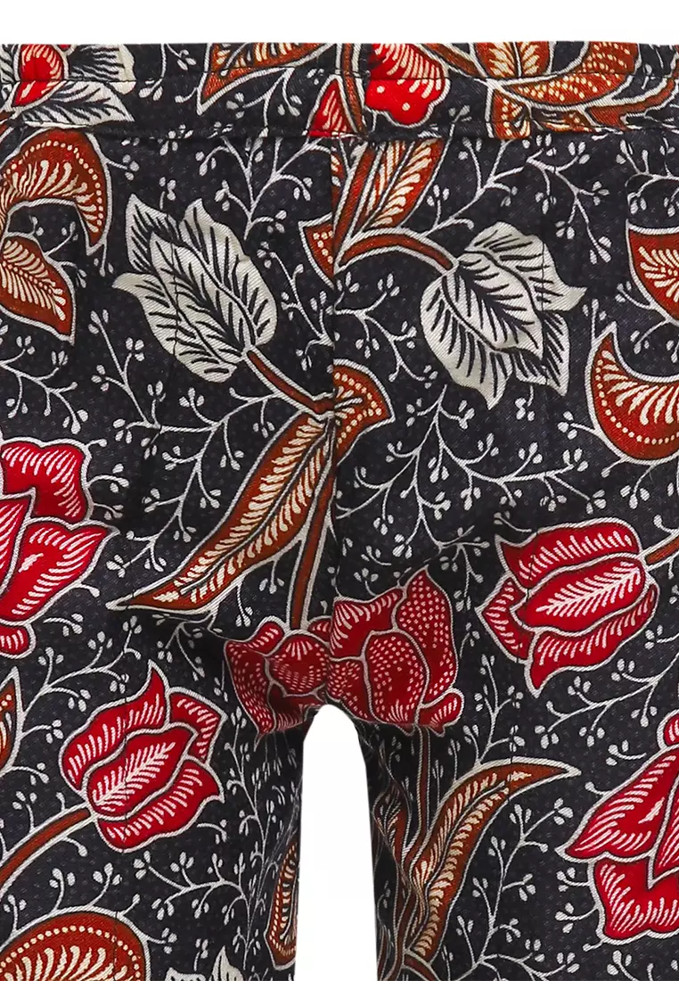 Setelan Piyama Anak Atasan dan Bawahan Celana Unisex Renia Black