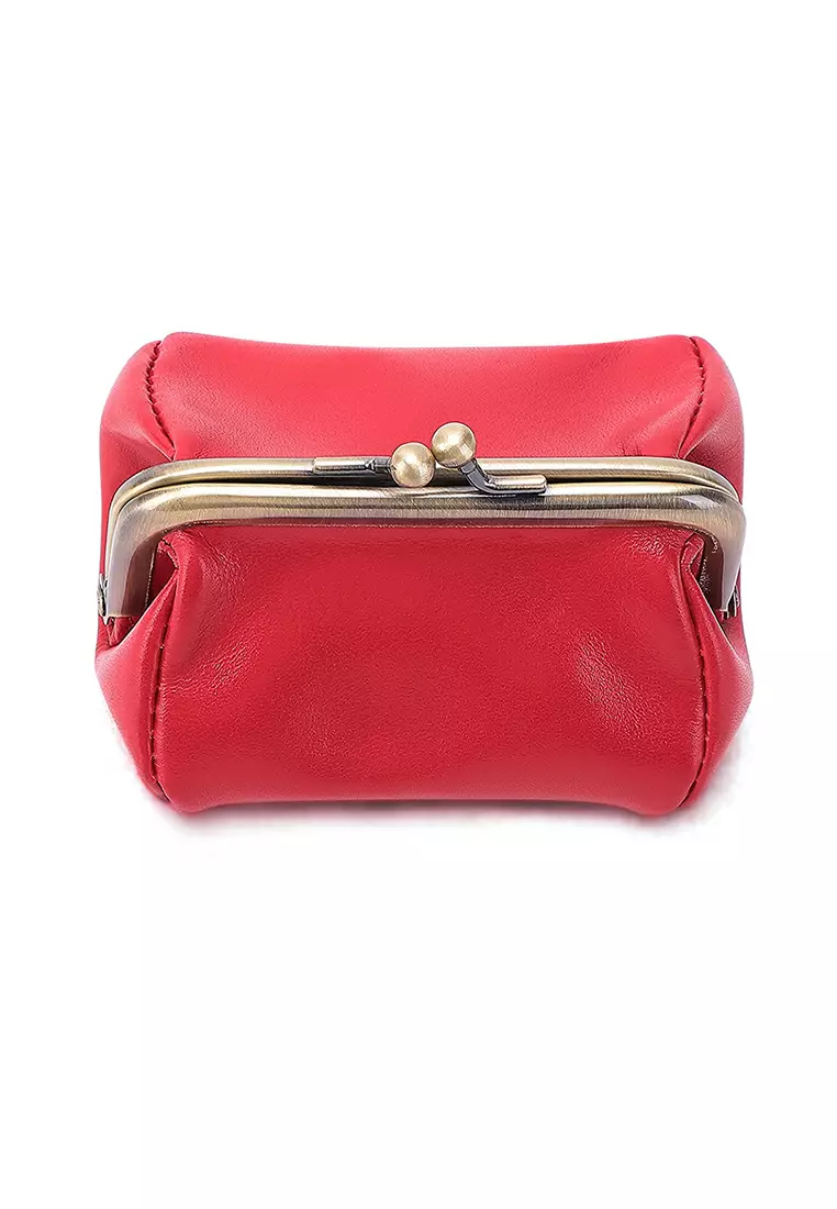 Red coin clearance purse
