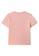 FILA pink FILA Logo Rhinestone Butterfly Cotton T-shirt 33430AA42716BAGS_2