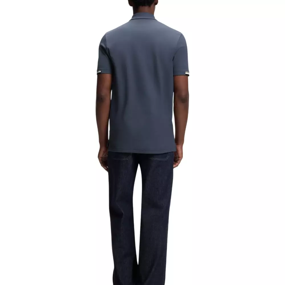Parlay 147 Regular Fit Polo Shirt Open Blue