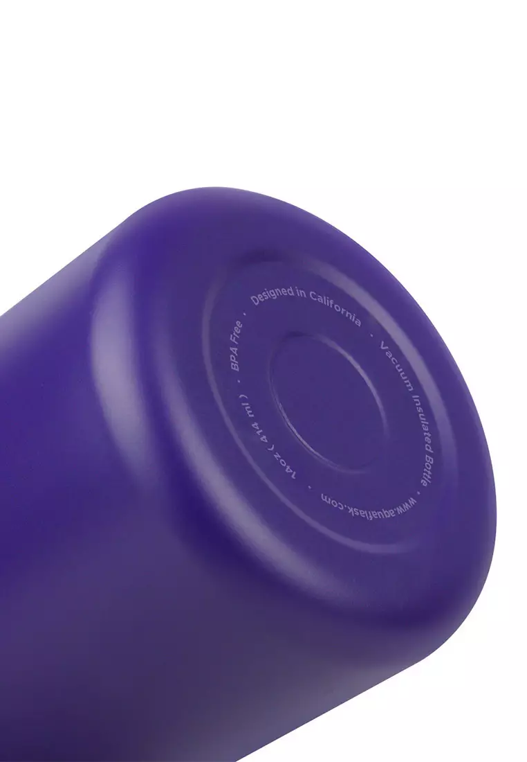 14oz Indigo Wide Mouth Water Bottle