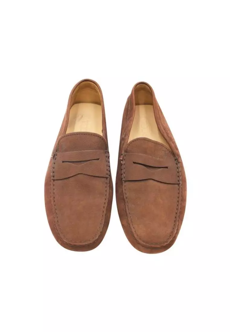 Tod's city gommino leather penny loafers discount