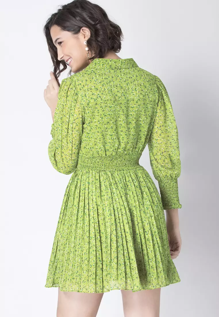 Faballey 2024 green dress