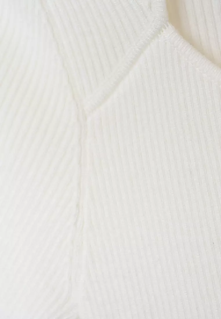 Square Neck Knit Top