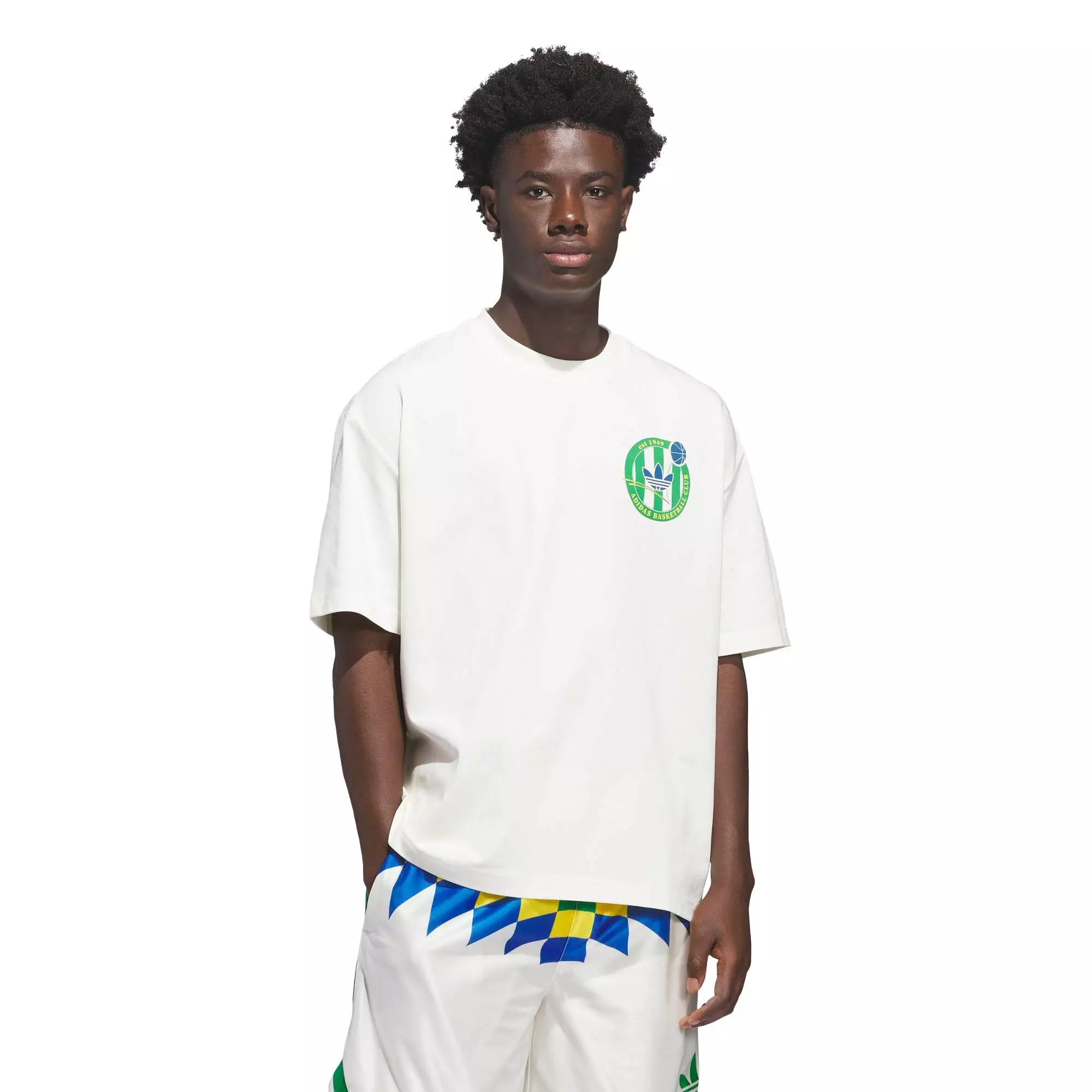 Basketball Originals Basketball Crest Tee Unisex White KD3615