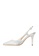 Nina Armando white and silver Bridget Patent Leather Slingback High Heel NI342SH0FV8SSG_3