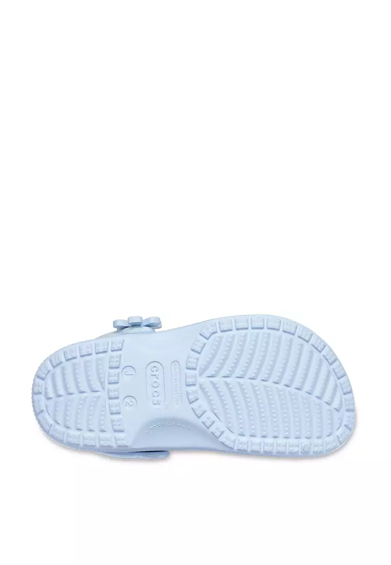 Crocs Kids Classic Pearl Shine Clog Blue Frost