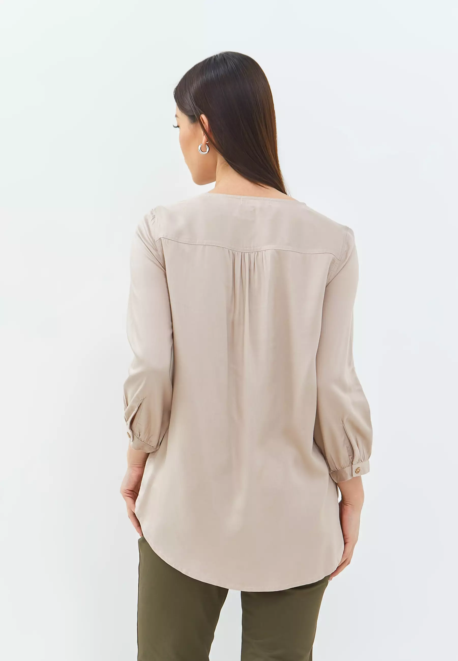 Arwen Warm Peach Blouse (G.13134)