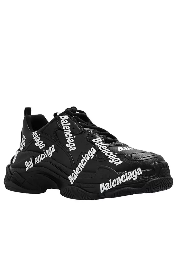 All black balenciaga hot sale speed trainer womens