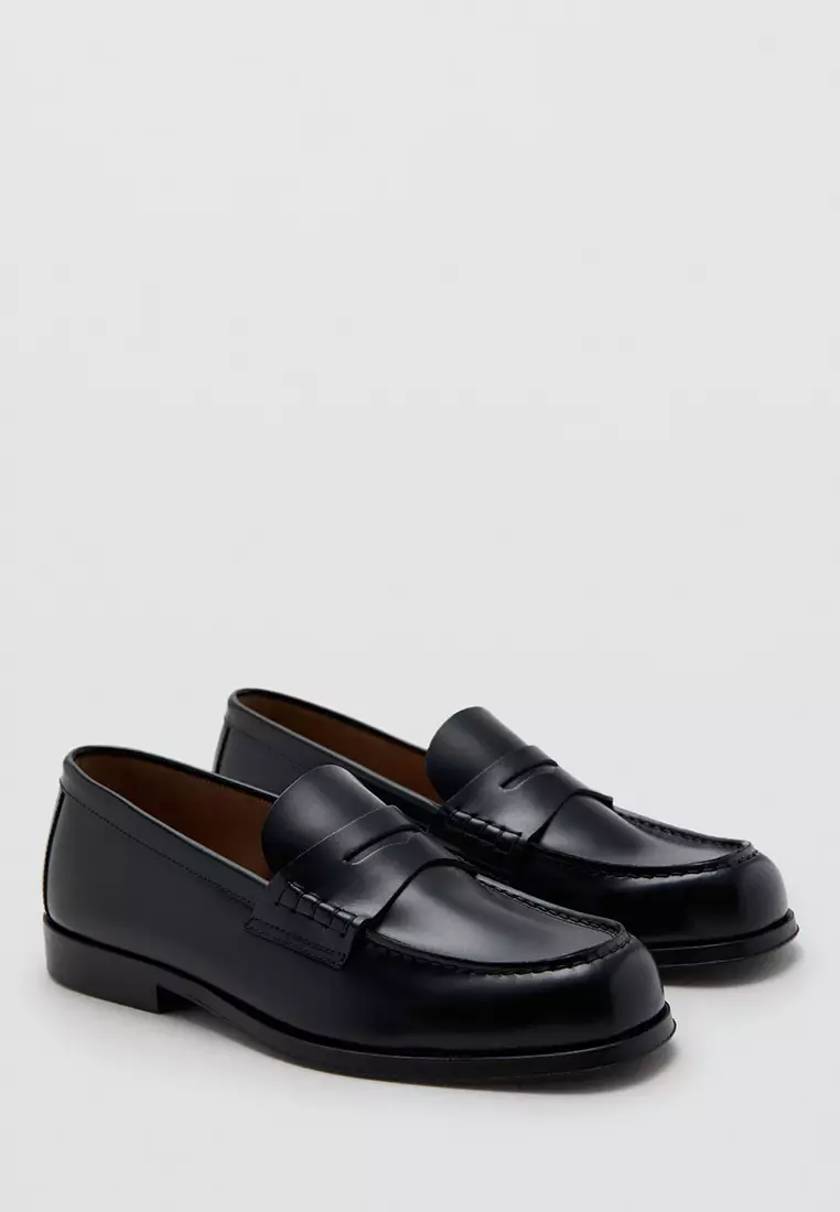 Leather Penny Loafers