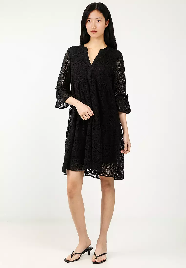 chinese dress ladies VERO MODA White V Neck Strappy Dress