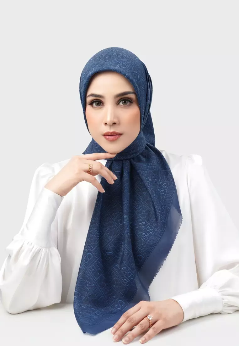 Typograph Square - Estate Blue