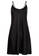 La Perla black La Perla women's nightdress silk nightdress short 5B413AAFAA613DGS_1