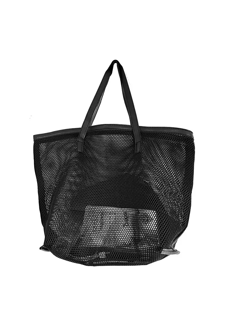Calvin klein hotsell mesh beach bag