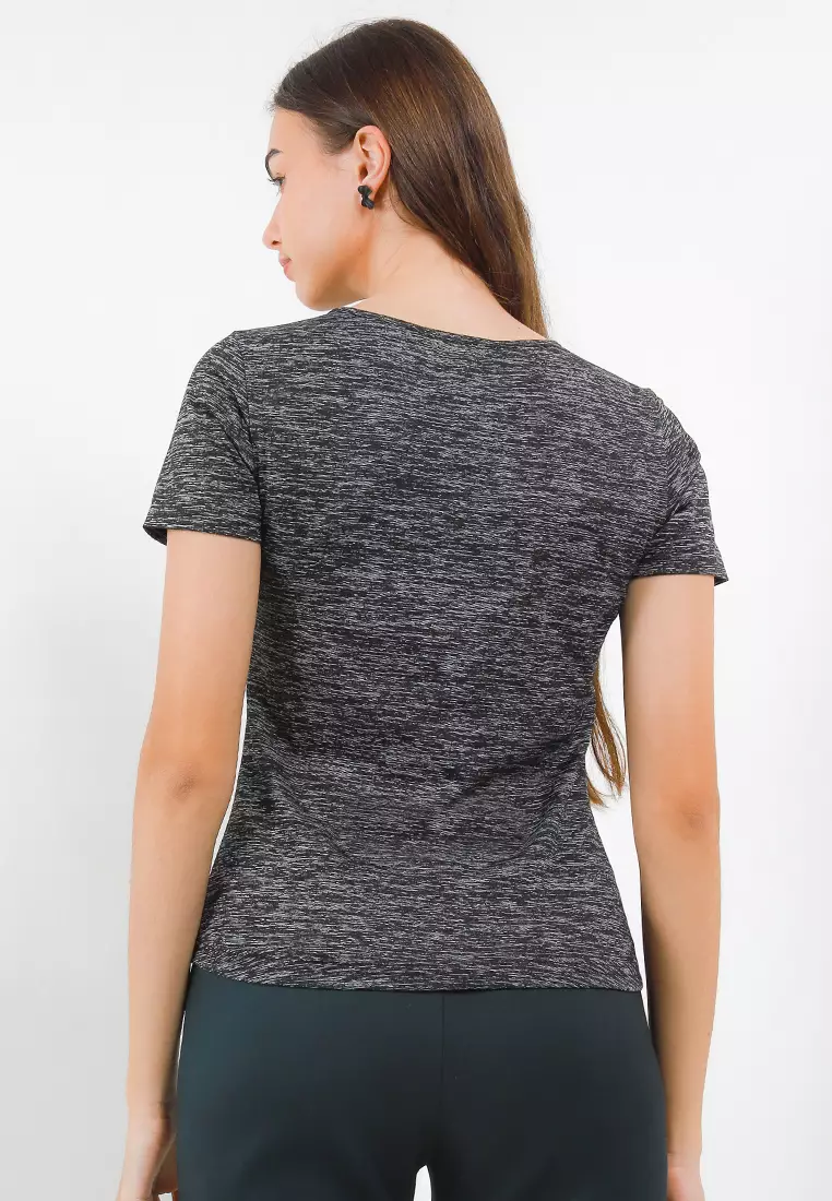 Tansia Knit Top In Dark Grey