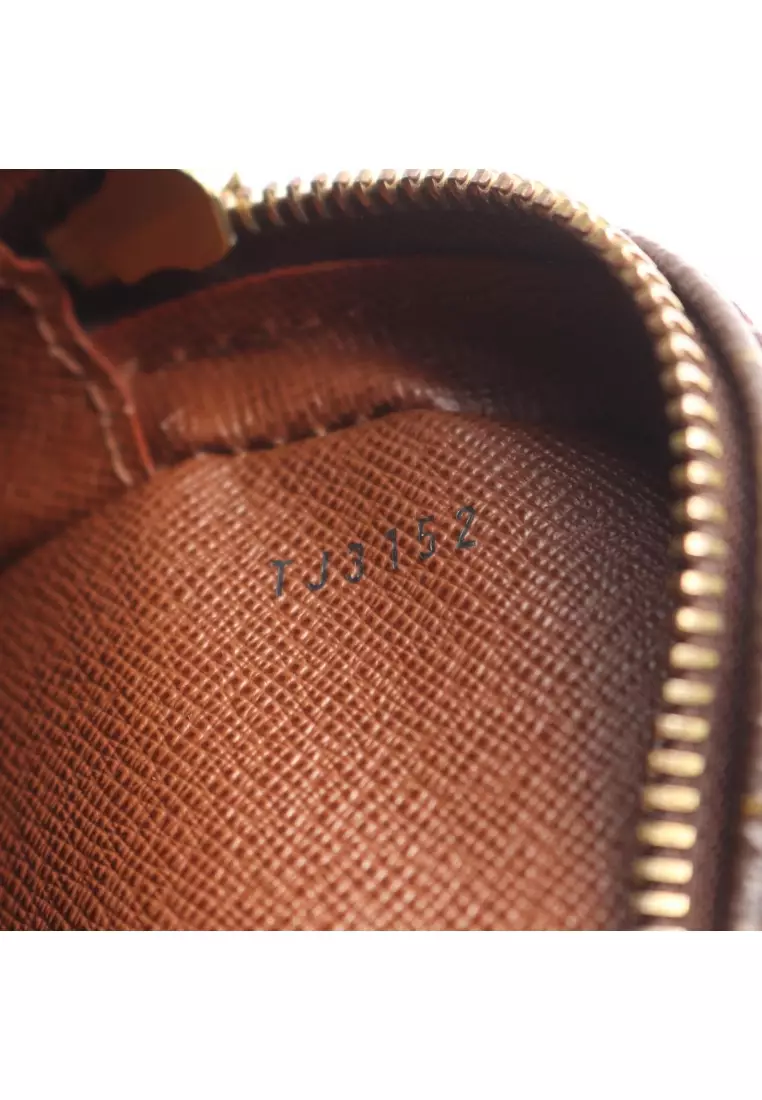 Pre-Loved Louis Vuitton Danube monogram Shoulder bag PVC leather Brown