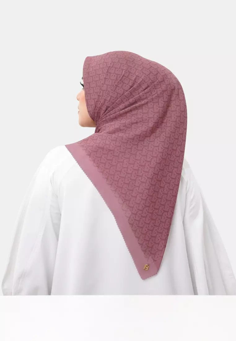 Bimu Twill Square - Roan Rouge