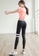 YG Fitness multi (3PCS) Quick-Drying Running Fitness Yoga Dance Suit (Tops+Bra+Bottoms) 21E56USD705963GS_3