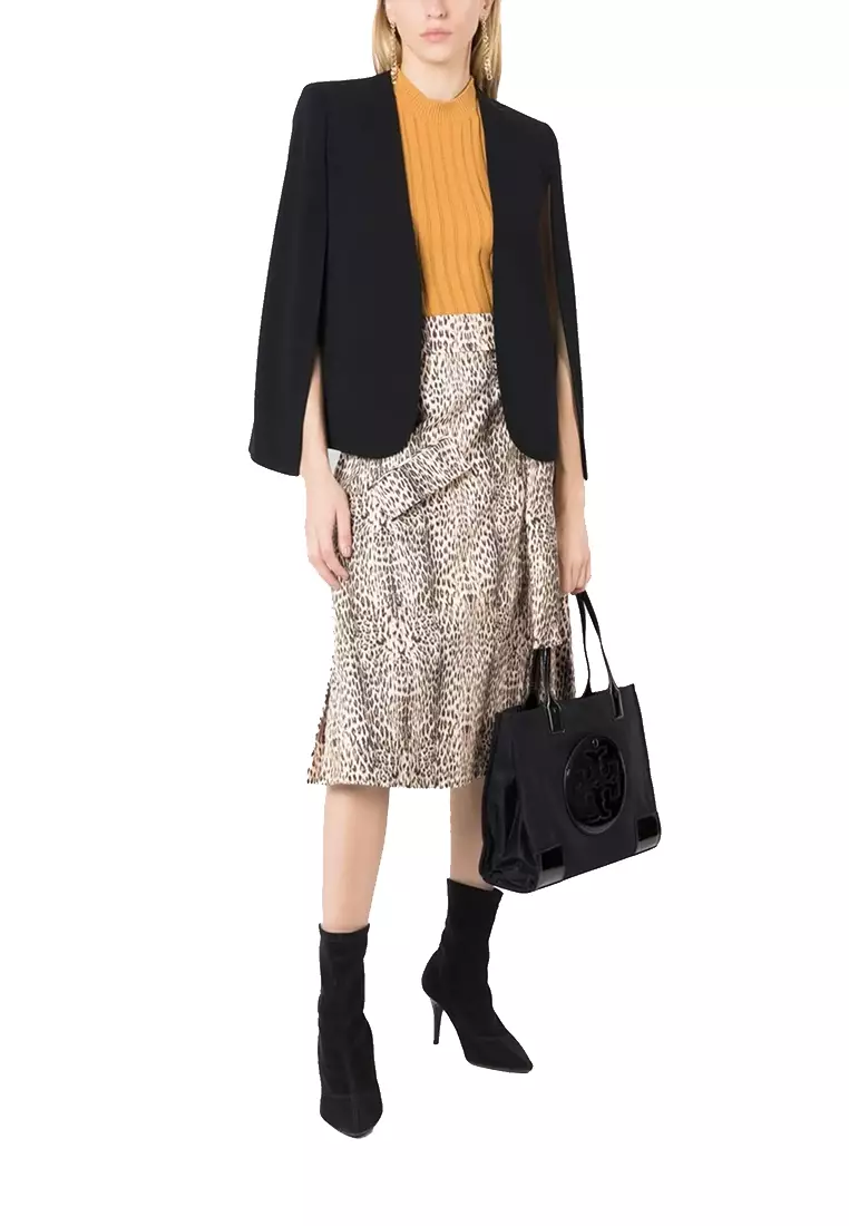 Small Ella Patent Tote Bag Black 90482