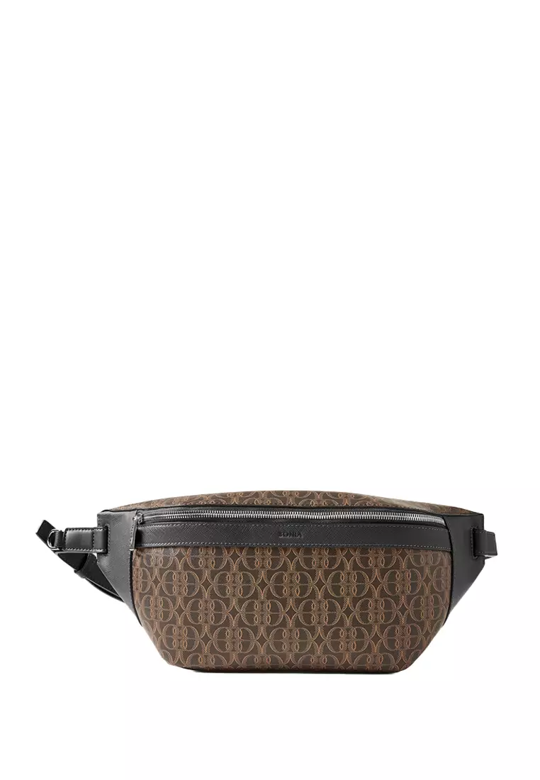 Buy BONIA Bonia Men La Luna Monogram Waist Pouch 2024 Online