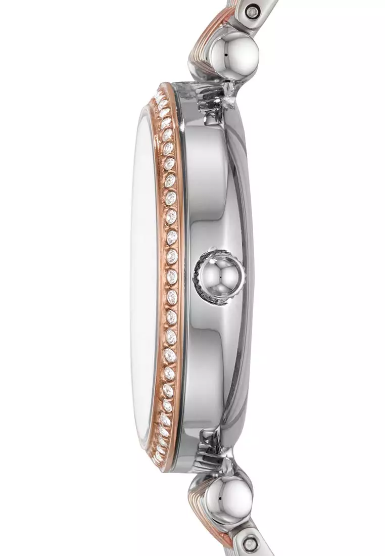 Carlie Mini Twotone Stainless Steel Watch ES4649