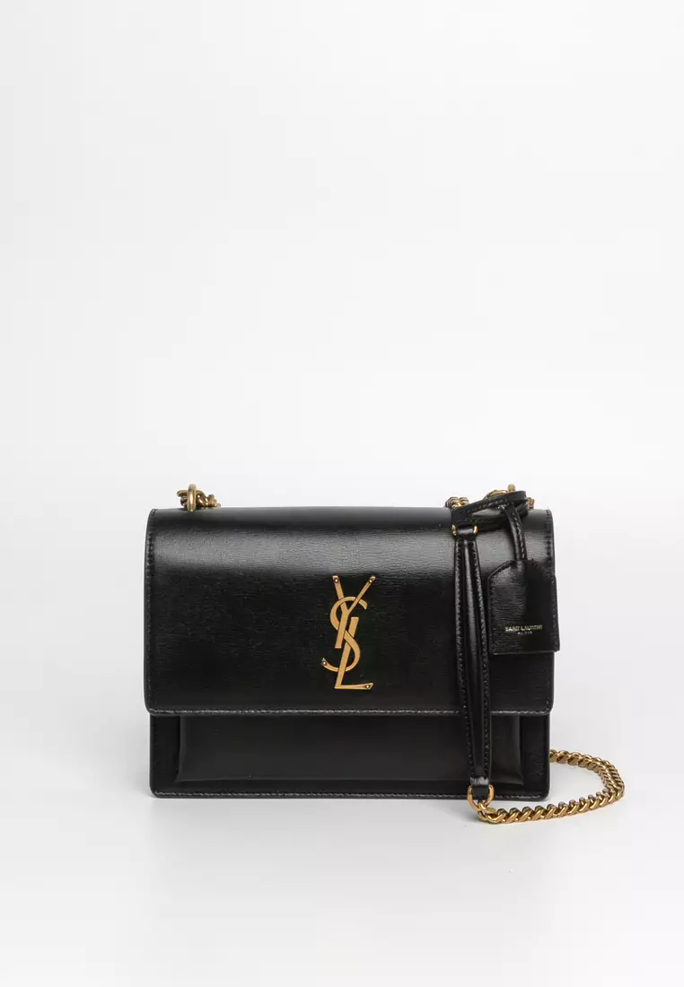 Gold ysl shop crossbody bag