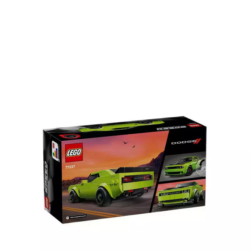 LEGO® Speed Champions Dodge Challenger SRT Hellcat Sports Car - 77237