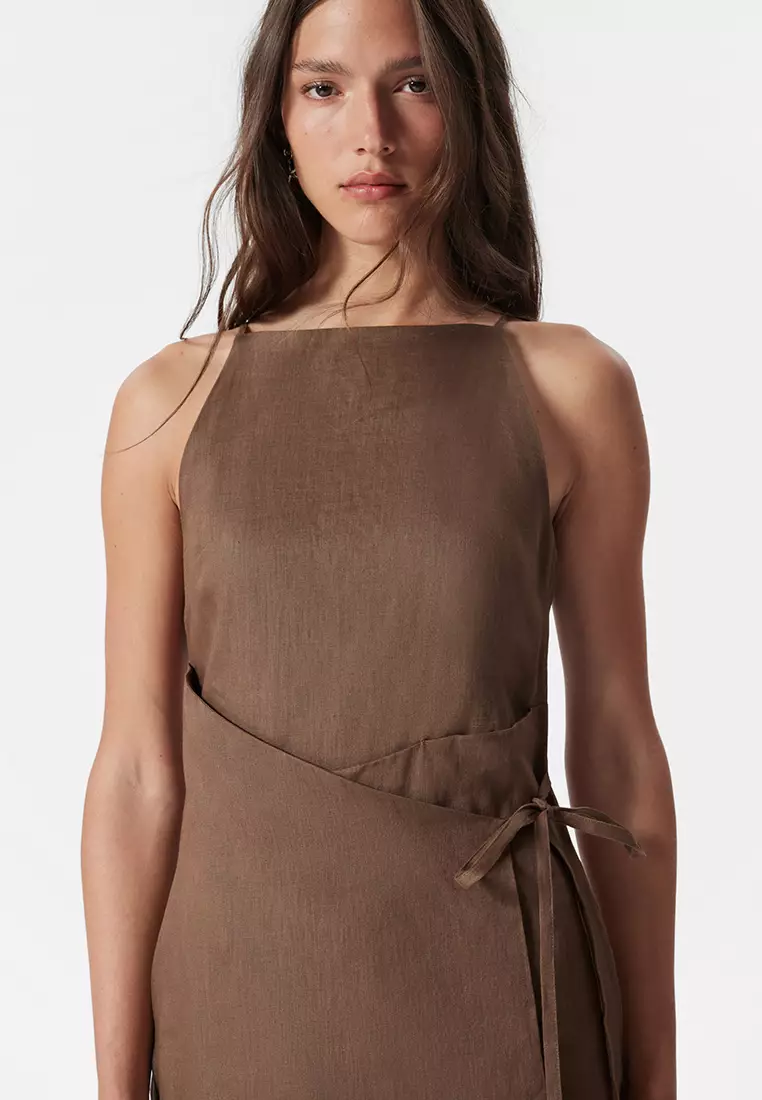 Linen Mini Dress